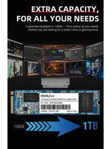 Lenovo ThinkPlus ST800 SSD Nvme M2 1TB, 512GB, 256GB, 128GB SSD M2 Disco Interno Unidade de Estado Sólido M.2 2280 PCIe 3.0 Disco Rígido Para Desktop e Laptop