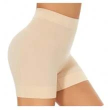 Faja Corta Body Siluette dama Modelo 1500 para mujer Moldeadora , reductora, levanta glúteos - Beis - Ver 2
