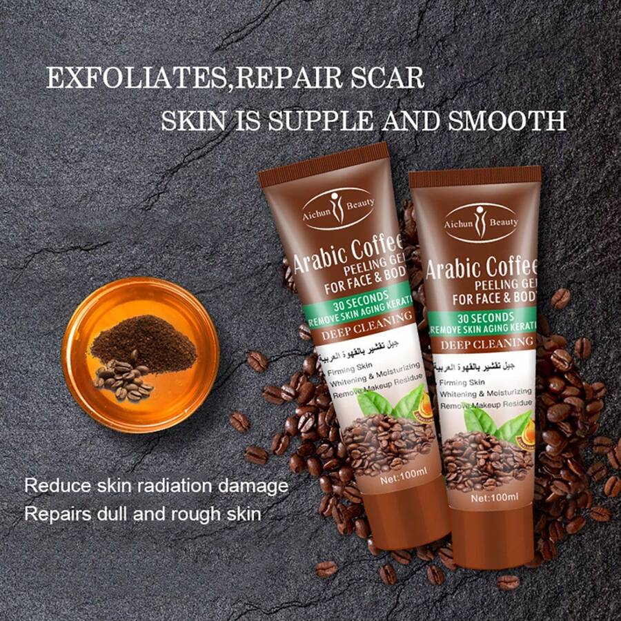 100ml Deep Cleansing & Moisturizing Exfoliating Gel Effectively