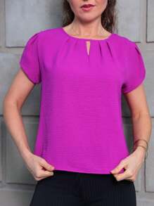 Women Tank Tops & Camis - Màu Hoa hồng đỏ - Xem 1