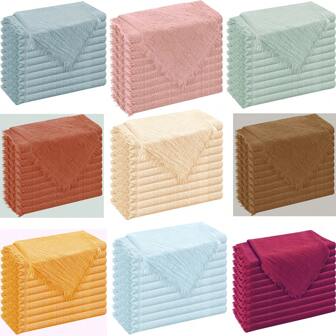 33,5cm einfarbige einfache Hand-Zerreißservietten