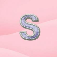 1 Piece Embroidery A To Z English Letters Stick On Small Size Cloth Colorful Dress Decoration DIY Name Stickers - As Photo - View 11