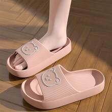 Zapatillas Eva antideslizantes para el hogar de mujeres para verano, Zapatillas de playa y diapositivas para exteriores