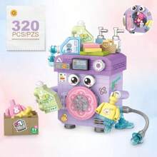A Set Of Small Particle Assembly DIY Toy Building Blocks, Sweetheart Series Of Style, Old Household Appliances Including Refrigerators, TVs, Fans And Washing Machines, Suitable For Back To School, New Year, Easter, Valentine's Day, Birthdays And Other Festivals. Can Be Used For Creative Home DIY Decoration, Artistic Living Room And Bedroom Decoration. Also A Creative Home DIY Decoration Puzzle Combination Toy Bouquet, Suitable For Valentine's Day, Spring Festival, School Gifts And Other Occasions. The Interesting Building Blocks Can Be Used For Creative Home DIY Decoration, Interesting Small Challenge Building Blocks To Exercise Hands-On And Brain Skills. It Is A DIY Creative Home Decoration And Room Decoration For Toys For Adults, And A Gift For Festivals And Occasions Such As Birthdays, Easter, Mother's Day, Father's Day, Etc. Please Follow Our Store To Get The Latest Information On New Products. Room Decoration
