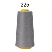 彈性鎖邊縫紉線3000碼卷筒，100％聚酯縫紉線，適用於彈性布料，例如泳衣、內衣、針織衫、襪子等的平縫和包縫，適用於縫紉機 - monochrome - 查看 9