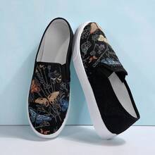 Giày Đế Bằng Lưới Thoáng Khí Mới Cho Nữ, Phong Cách Cổ Điển, Nhẹ Và Thoải Mái, Mùa Hè - màu đen - Xem 1