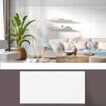 18入組大理石自粘式牆面板，剝離式灰白色大理石瓷磚，適用於浴室、廚房，23.62英寸×11.81英寸 - 彩色 - 查看 21