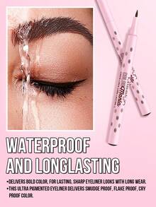 Misslyn Color Mania Liquid Liner + EYE-Mazing + Color Mania Mascara, 3 piezas, resistente a manchas, con volumen dramático, duradero, con efecto de volumen, define las pestañas, altamente pigmentado, sin grumos, el delineador líquido está disponible en 3 colores que crean líneas audaces y definidas, resistente a manchas, resistente al agua, de larga duración, resistente al sudor, delineador de ojos altamente pigmentado en verde, azul y negro con acabado mate, delineador en gel de ojos, 3 colores de sombra de ojos con espejo y pincel, sombra de ojos mate, brillante y con purpurina fina, textura suave, adecuada para piel sensible, altamente pigmentada, mezclable, de larga duración, para obtener un aspecto de ojos multi-dimensional - No.01 Máscara de pestañas negra+Delineador de ojos Choco chic No.02+Sombra de ojos No.59 - Ver 7