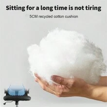 Ergonomic Mesh Office Chair Adjustable Desk Chair Swivel Chair Computer Chairs - Negro - Ver 6