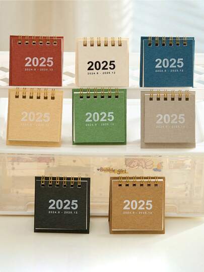 1 件 2025 年开学迷你台历