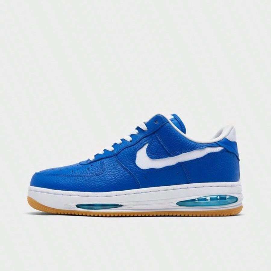 Nike 男款 Air Force 1 Low EVO 休闲鞋 - HF3630-400/團隊皇家/白色/水瓶座藍/樹膠黃 - 查看 1