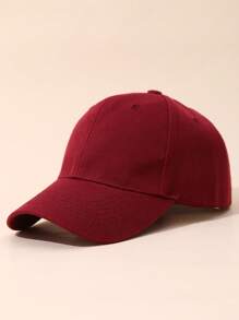 1 Stück Einfarbige Baseballkappe, geeignet für Outdoor-Aktivitäten, Sonnenschutz