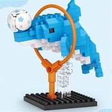 LOZ 可爱动物积木玩具动漫人物猫，益智玩具，男孩和女孩房间装饰的完美礼物 - 黑色 - 查看 17