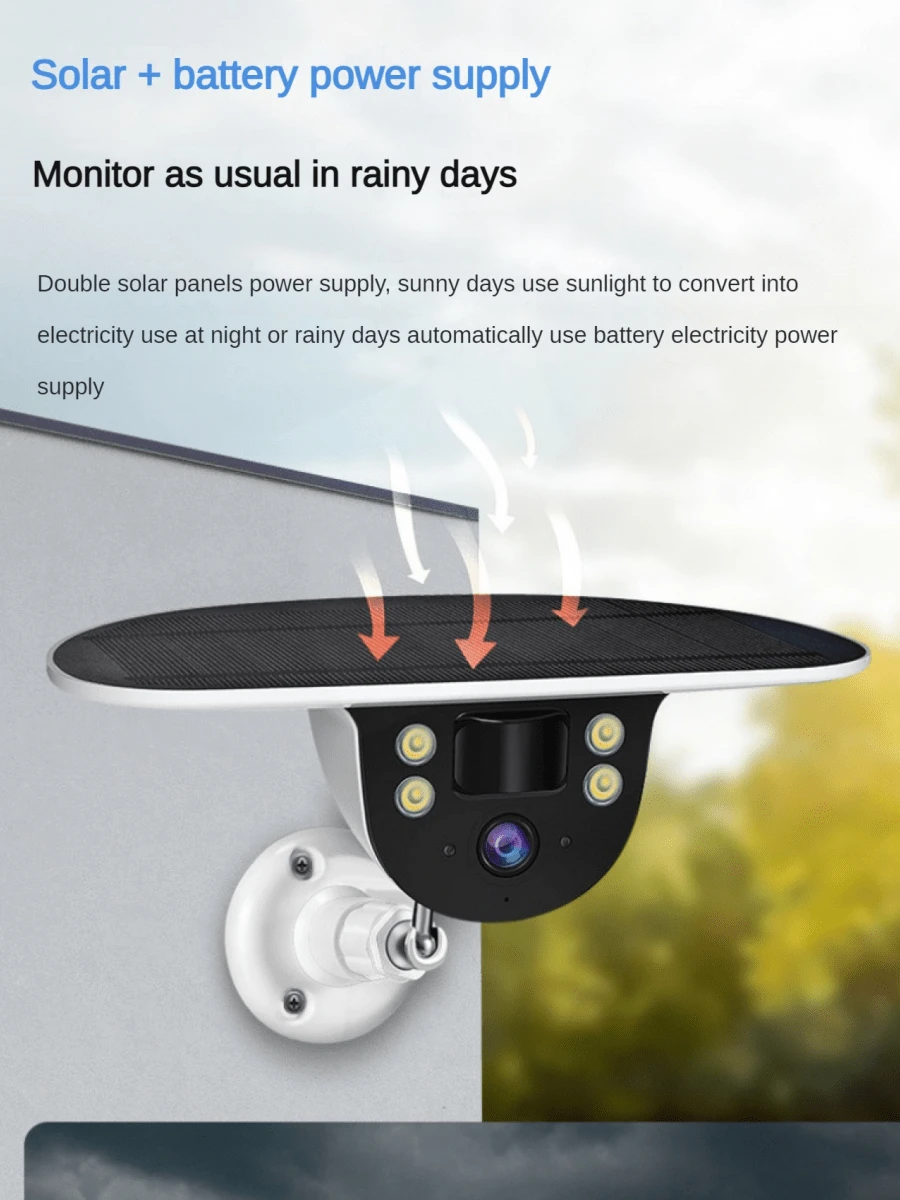 One SolarPowered UFO Monitoring Camera, Low Power Consumption Solar