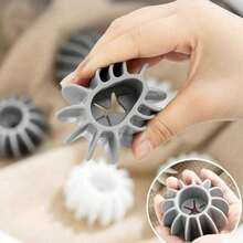 5入組洗衣機過濾網袋清洗球袋洗衣機收集器，塑料收集器，過濾洗衣球盤 - 彩色 - 查看 8