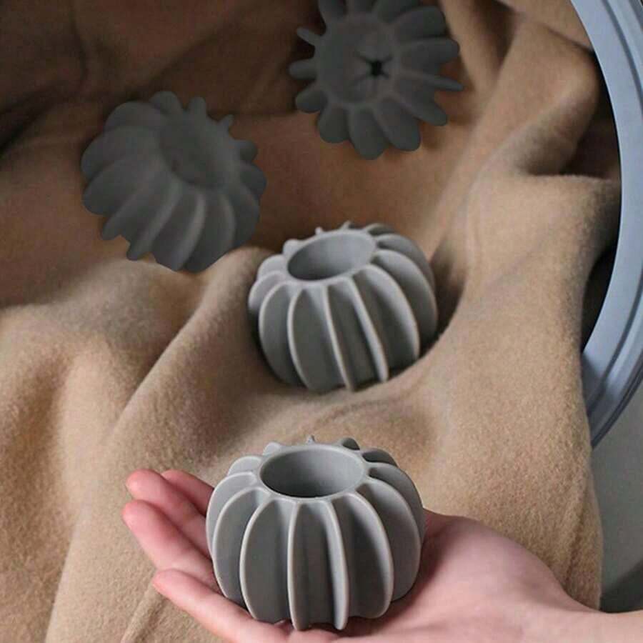 5入組洗衣機過濾網袋清洗球袋洗衣機收集器，塑料收集器，過濾洗衣球盤 - 彩色 - 查看 1