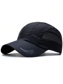 Unisex Outdoor Mesh Cap, Breathable Quick-Dry Baseball Cap For Spring/Summer, Sun Protection Baseball Cap