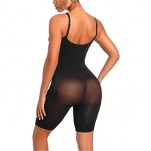 Body de mujer - Medio muslo - Negro - Ver 3