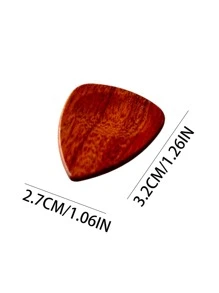 Aangepaste gepersonaliseerde houten gitaar bas ukelele instrumentplectrums