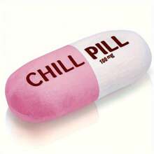 1pc Chill Pill Pillow, Cute Room Decor, Throw Pillows, College Dorm Y2K Teacher Doctor Nurse Lawyer Sofa Birthday Couch Home Decor, Gifts - All Specifications - View 3
