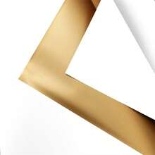 20 tờ Bó giấy gói màu đỏ và vàng, Giấy chống nước hai tông màu trang nhã cho giỏ quà tặng, Đồ dùng cho cửa hàng hoa, Trang trí gói quà kỷ niệm - Giấy gói vàng - Xem 16