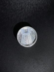 简约全水钻天然淡水仿珍珠 S925 纯银项链，百分比形状女士珠宝锁骨链，适合送礼、约会、派对、订婚、婚礼、新娘 - KK52 - 查看 6
