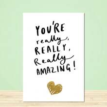 Divertidas tarjetas para una pronta recuperación para familiares y amigos, tarjeta de ánimo con sobre incluido - Rojo - Ver 5