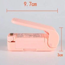 1pc Máy niêm phong cầm tay nhỏ, Nhựa gia dụng nhỏ, Máy niêm phong túi nguyên liệu, Máy niêm phong nhiệt điện cầm tay nhẹ, Không có pin, Túi đóng gói chân không, - Nhiều màu - Xem 3