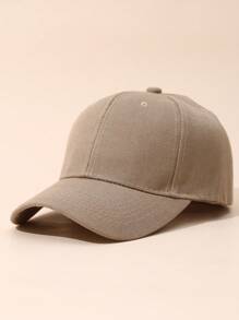 1 Stück Einfarbige Baseballkappe, geeignet für Outdoor-Aktivitäten, Sonnenschutz