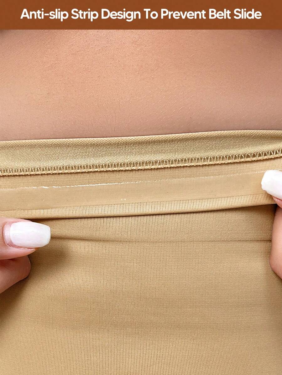 1Pc Women's Plus Size Seamless Thong Shapewear For Women Tummy Control Body Shaper Panties