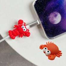 Universal Cartoon Animal Cute Cable Protector, Charger Cord Protector, Charger Cord Saver, Data Cable Protective Sleeve - Multicolor - View 2