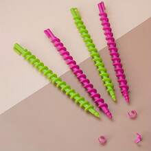 20 piezas Rulos para cabello en espiral, Herramienta de estilismo de peluquería DIY, Diferentes tamaños y tipos de varillas para rizos variados, Varillas en espiral, Accesorios de rizado de cabello, Varillas de permanente en frío,herramientas para el cabello - Multicolor - Ver 6