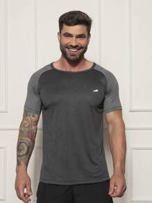 Men T-Shirts - 黑色 - 查看 3