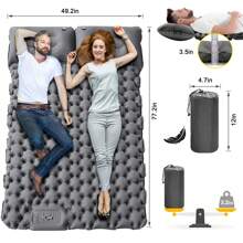 Outdoor Air Mattress - Grey - View 7