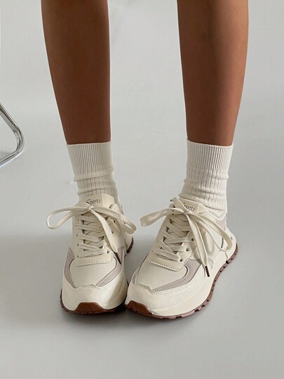 SRSOO أحذية تدريب ألمانية عتيقة موديل 2025 ، أحذية رياضية بسمك وضخامة في الكعب للنساء، للربيع والخريف