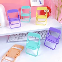 Silla Soporte Para Telefono Celular Silla Pegable LEODY - Rosa - Ver 5