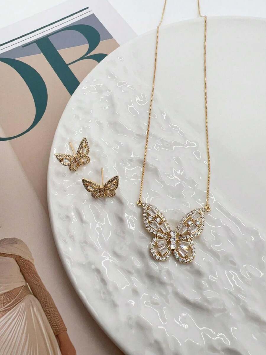 Women Jewelry Sets - Vàng - Xem 1