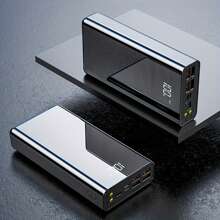 COKOAPE 50000/30000mAh 行動電源，USB 手機充電器，附 LED 電量顯示/手電筒，戶外緊急備用電池組，露營燈，相容於 /Android 手機數位電子設備 - 彩色 - 查看 10