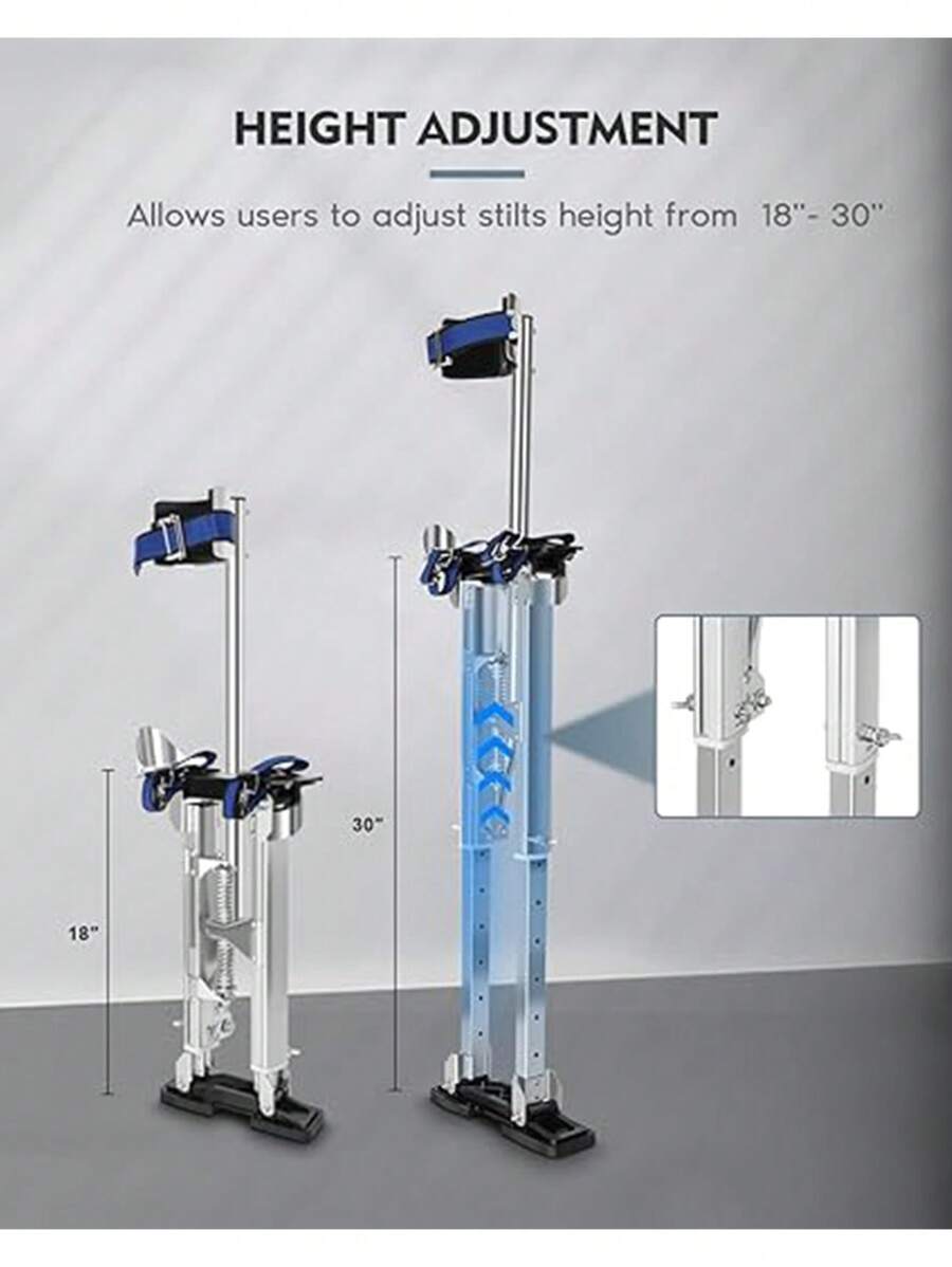Drywall Stilts For Adults Adjustable Heights Aluminum Stilt For