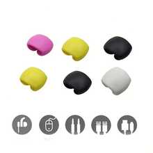 10pcs Travel Cable Organizer Set - Stylish Data Cable Hub, Earphone Winder, Storage Buckles For Tangle-Free, Multifunctional Charging Cable Management - Multicolor - View 5