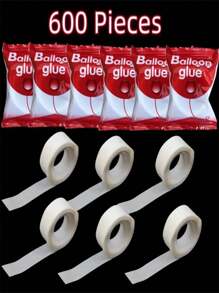 1000 chiếc/ Chấm keo bóng bay hai mặt với 100 chấm, Miếng dán bóng bay trong suốt cho đám cưới, tiệc tùng, sinh nhật và các đồ trang trí khác, Miếng dán dính chắc để buộc bóng bay, Không để lại cặn, Có thể tháo rời, Đầu tròn, Lý tưởng để treo, Băng dính hai mặt - nhiều màu - Xem 12