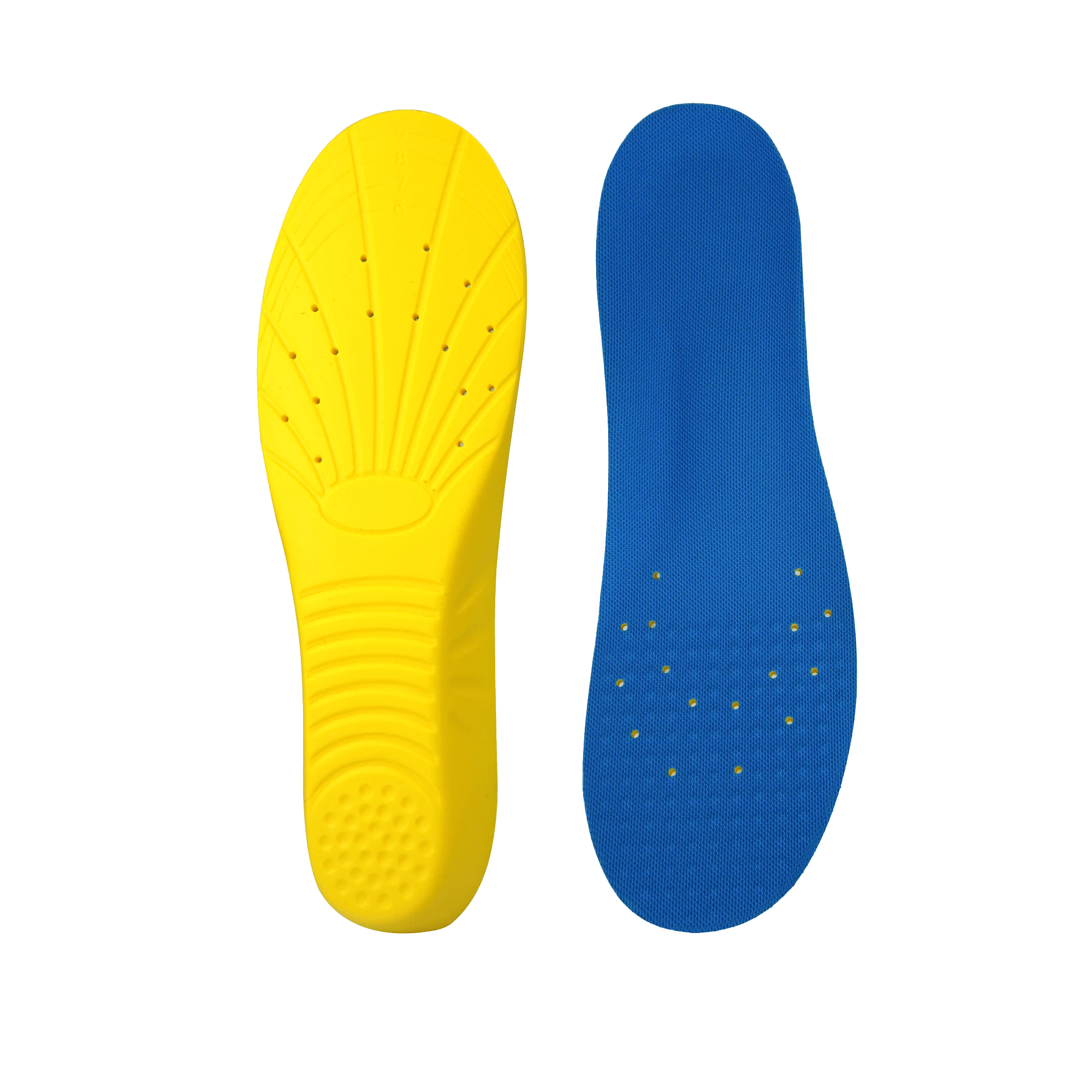 Semelles Intérieures WLLHYF En Mousse Mémoire Forme - Absorption Chocs Pour Hommes Et Femmes 25-28 Cm