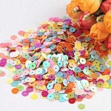 5mm Sequins Flat Round Pvc Loose Sequin Paillettes For Needlework Jewelry Making Diy Crafts Sewing Decoration DIY Accessory 20gram 2000pcs
