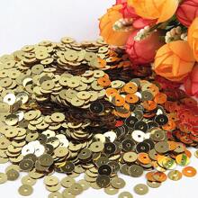 5mm Sequins Flat Round Pvc Loose Sequin Paillettes For Needlework Jewelry Making Diy Crafts Sewing Decoration DIY Accessory 20gram 2000pcs