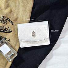 Korean INS Malist Wallet Multi-Color Cracked Pattern Large Capacity High-End WALLET In-Stock Card Holder Card Holder Wallet Business Card Holder Credit Card Holder Card Holder Women For Women Wallet Mini Wallet Purse Wallet Card Wallet