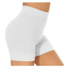 Faja Corta Body Siluette dama Modelo 1500 para mujer Moldeadora , reductora, levanta glúteos - Blanco - Ver 1
