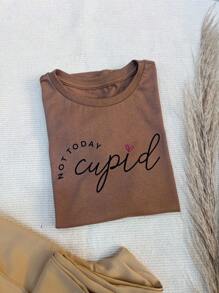 Women T-Shirts - 棕色 - 查看 4