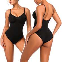 Body de mujer - Braguitas - Negro - Ver 2