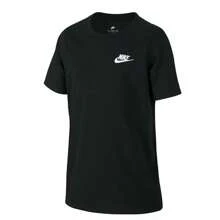 Boyfriend Style Men's Nike Core T-Shirt Crew Neck - Black - View 1