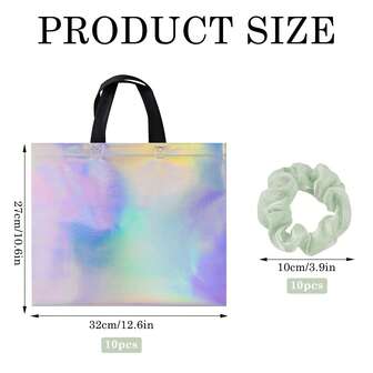 20入組聚會禮品套裝，10入組迪斯可顏色聚會套裝，10入組多彩發箍新娘迪斯可婚禮派對禮物